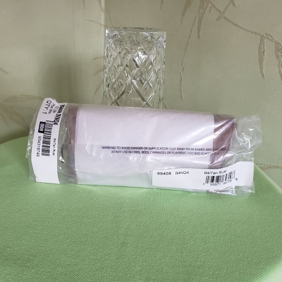 COACH SUNGLASS CASE BAG CHARM SIGNATURE W/TEA ROSE TURNLOCK:NWT 89408 - Picture 14 of 14